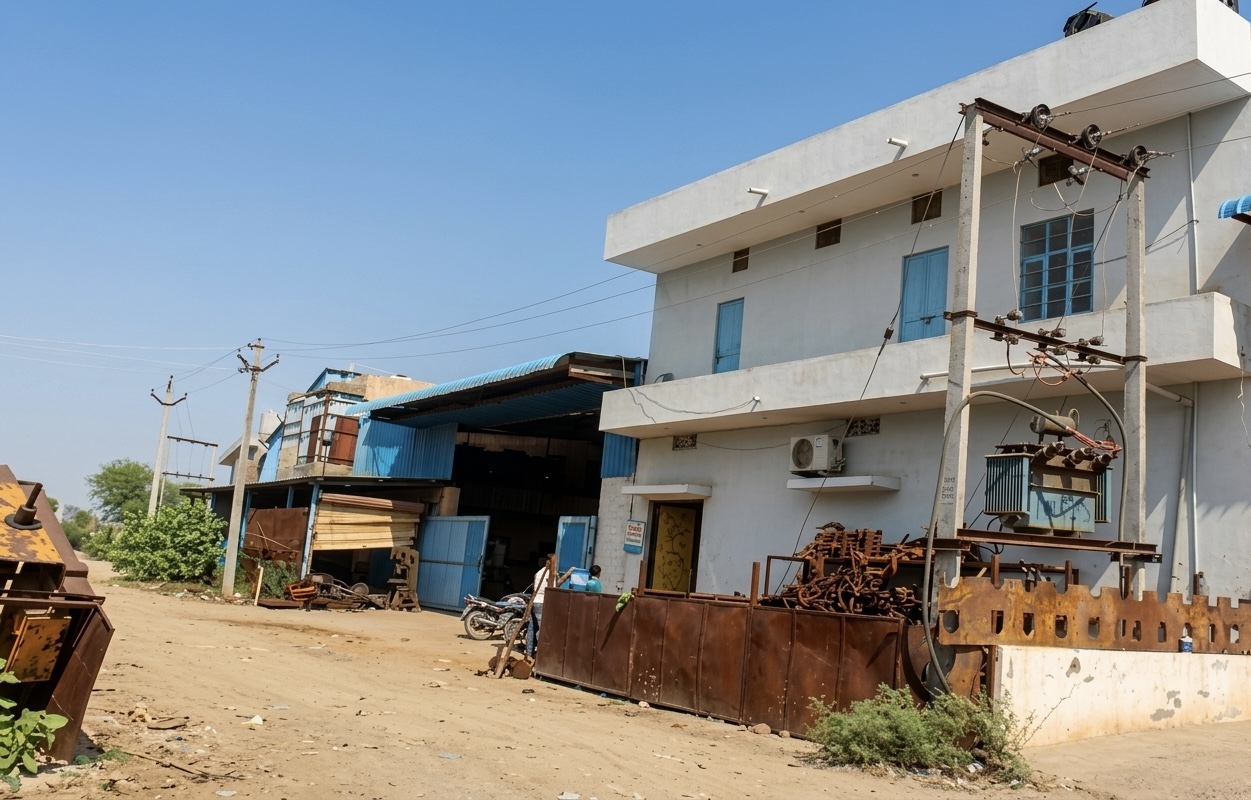 Manufacturing and workspace at Gouri Exports