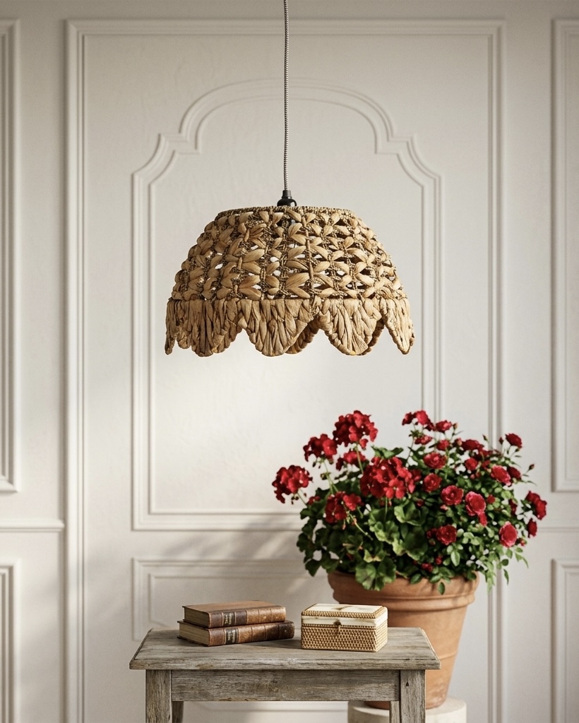 Handcrafted ceiling lamp design 1 — Gouri Exports
