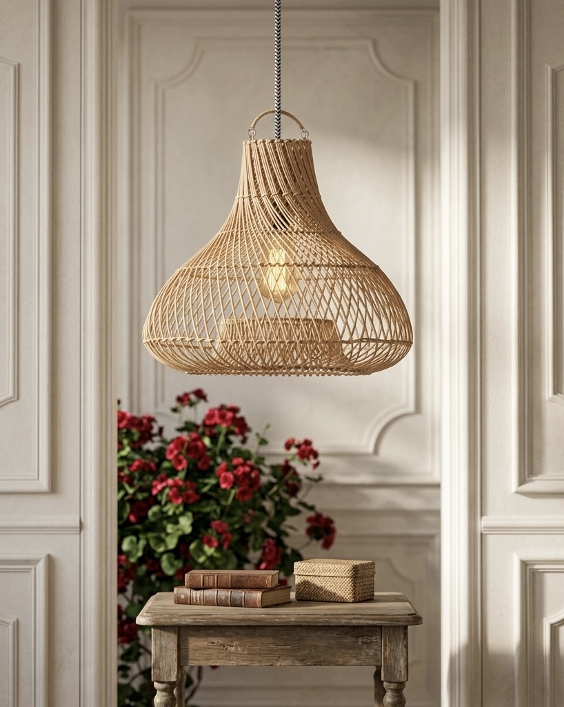 Handcrafted ceiling lamp design 2 — Gouri Exports