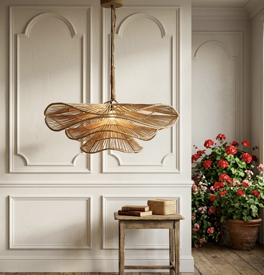 Handcrafted ceiling lamp design 5 — Gouri Exports