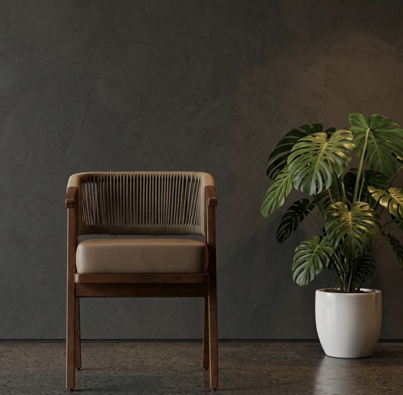 Handcrafted chair design 2 — Gouri Exports