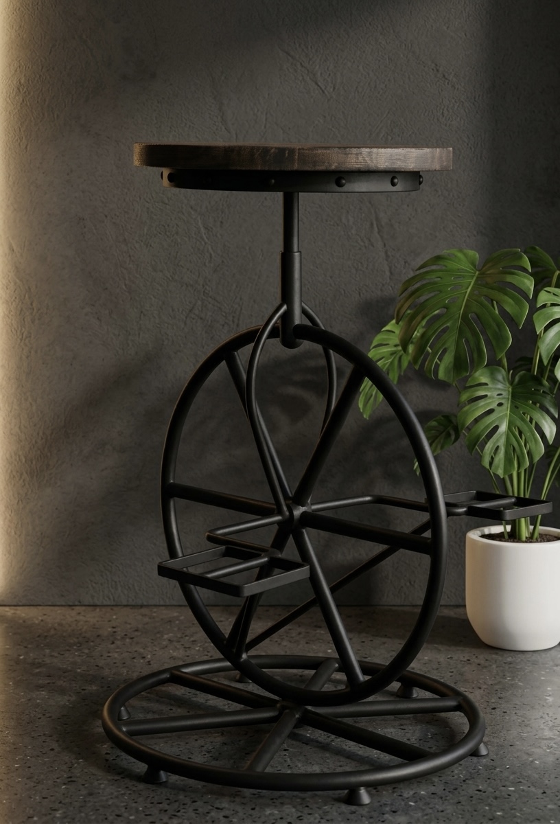 Handcrafted stool design 2 — Gouri Exports