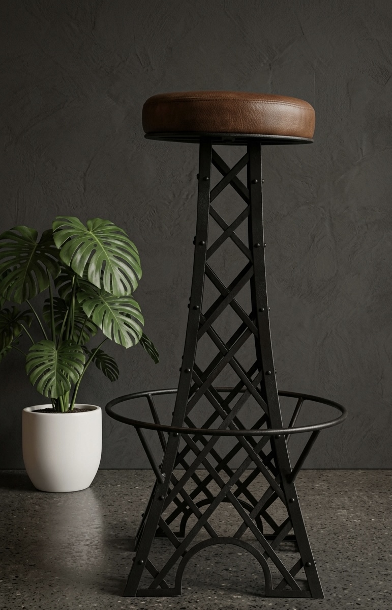 Handcrafted stool design 4 — Gouri Exports